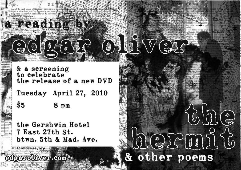 a reading by edgar oliver