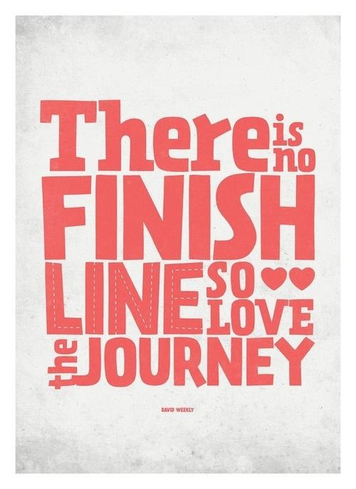 no finish line
