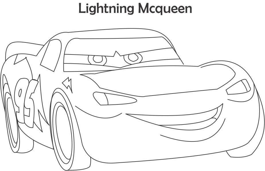 Cars Coloring Pages Pdf - Coloring Home
