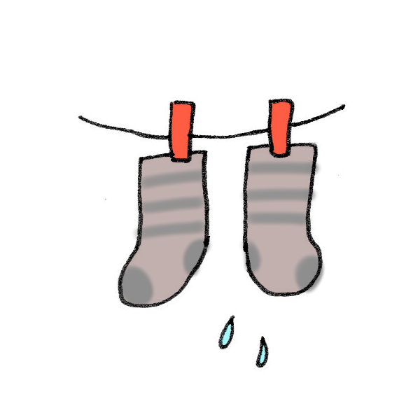 靴下のイラスト かわいいフリー素材が無料のイラストレイン