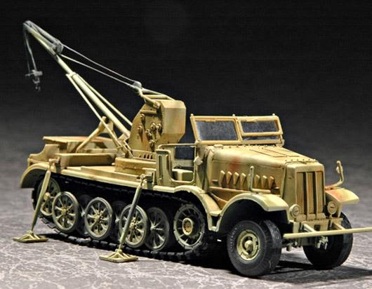 Sd Kfz 9 1工程车 1 72 系列 小号手trumpeter