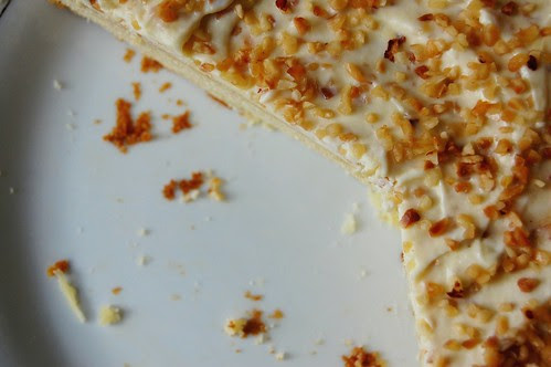 hazelnut white chocolate cake 