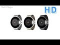 Apple Watch new Silver, Black and Gold Rendered on Video