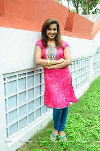 Sandhya in Pink