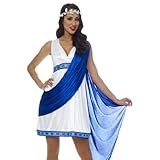 Franco Roman Empress Toga Greek Goddess Halloween Costume L