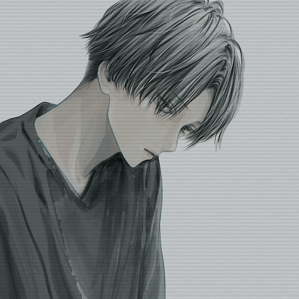 男性イラスト39 ミカスケのお絵描き