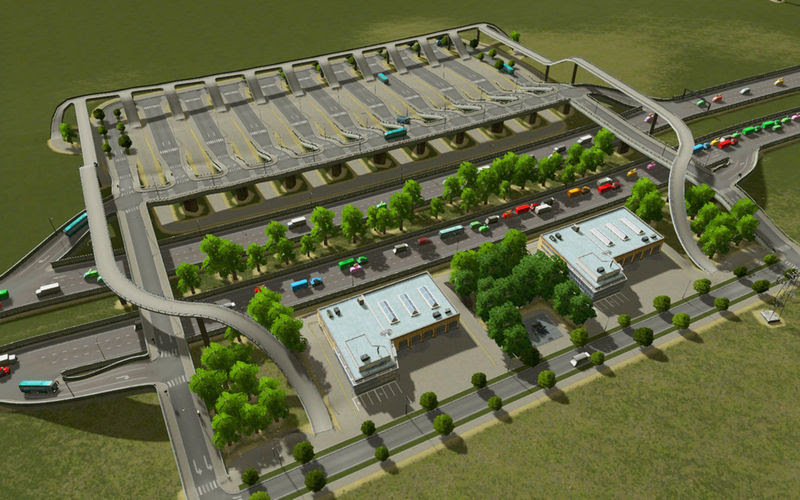 Central Bus Station Cities Skylines Mod Download
