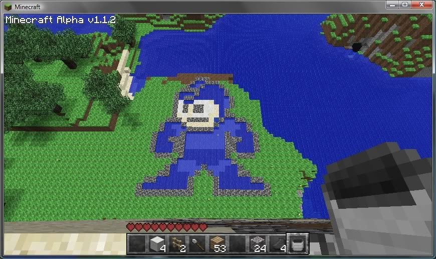 Minecraft What Happens When You Cross Pixel Art Minecraft And A Bored Afternoon Rpgnet Forums