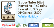Snowflake Mini Market Info