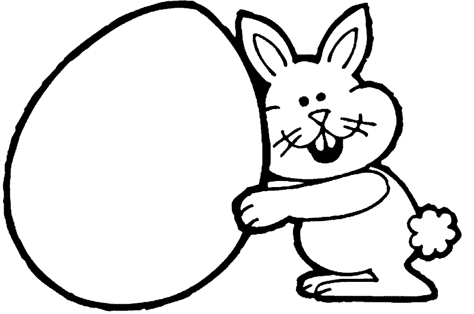 free easter bunny coloring page download free clip art