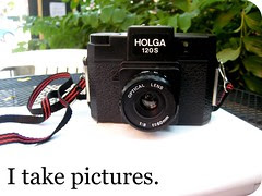 I take pictures.
