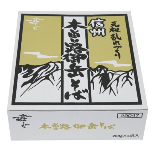 はくばく 霧しな 信州木曽路御岳そば 1箱(200g×5袋入)