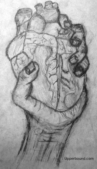 claddagh ring tattoo. skeleton claddagh ring im