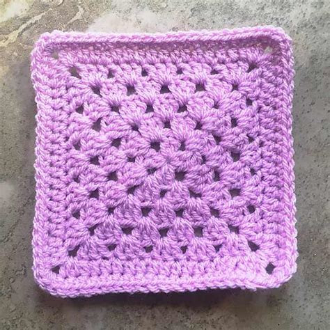 simple granny square crochet patterns knit