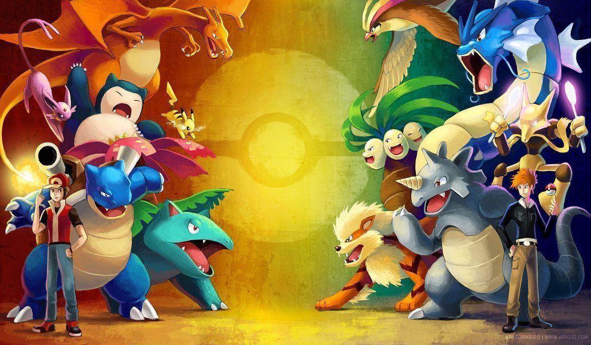 Pokemon Trainer Red Wallpapers - Wallpaper Cave