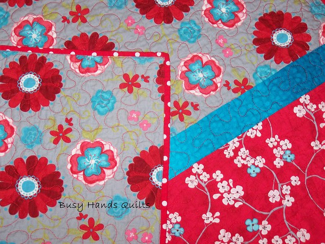 Seaside Cottage Lap / Baby Quilt