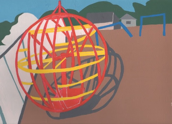 回転ジャングルジム 19 4 4 毎日お絵描き