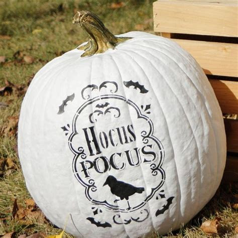 Download & print at home pumpkin carving templates! hocus pocus wall stencil pumpkin carving designs halloween pumpkins