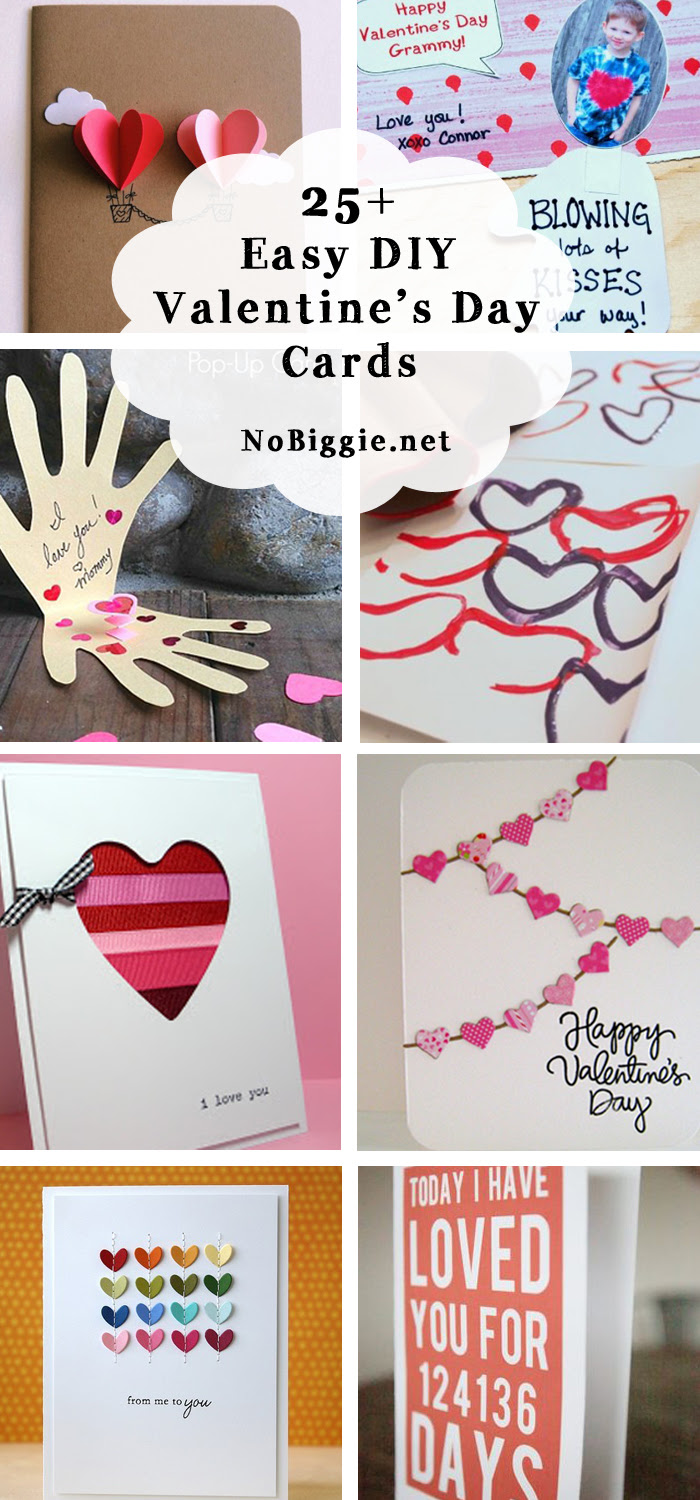 25+ Easy DIY Valentine's Day Cards