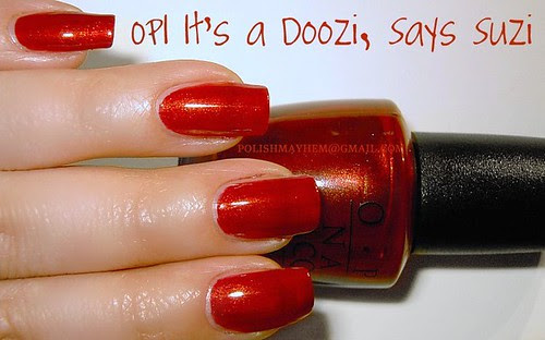 OPI It's a Doozi, Says Suzi