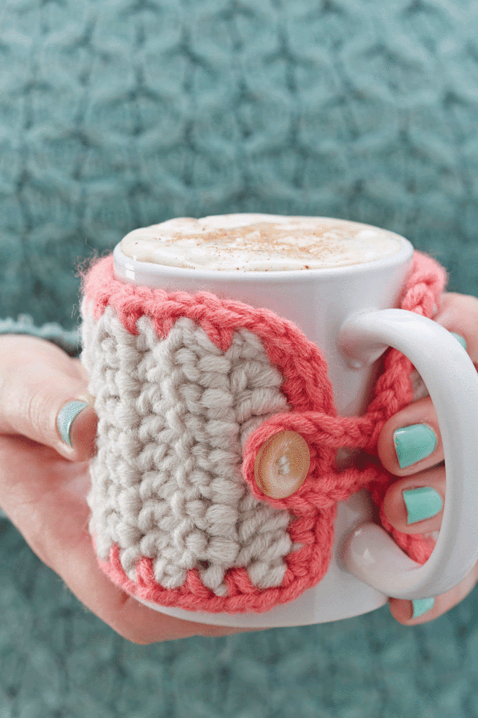 20 Free Crochet Coffee Cozy Patterns - Page 3 of 4 - The Cottage Market