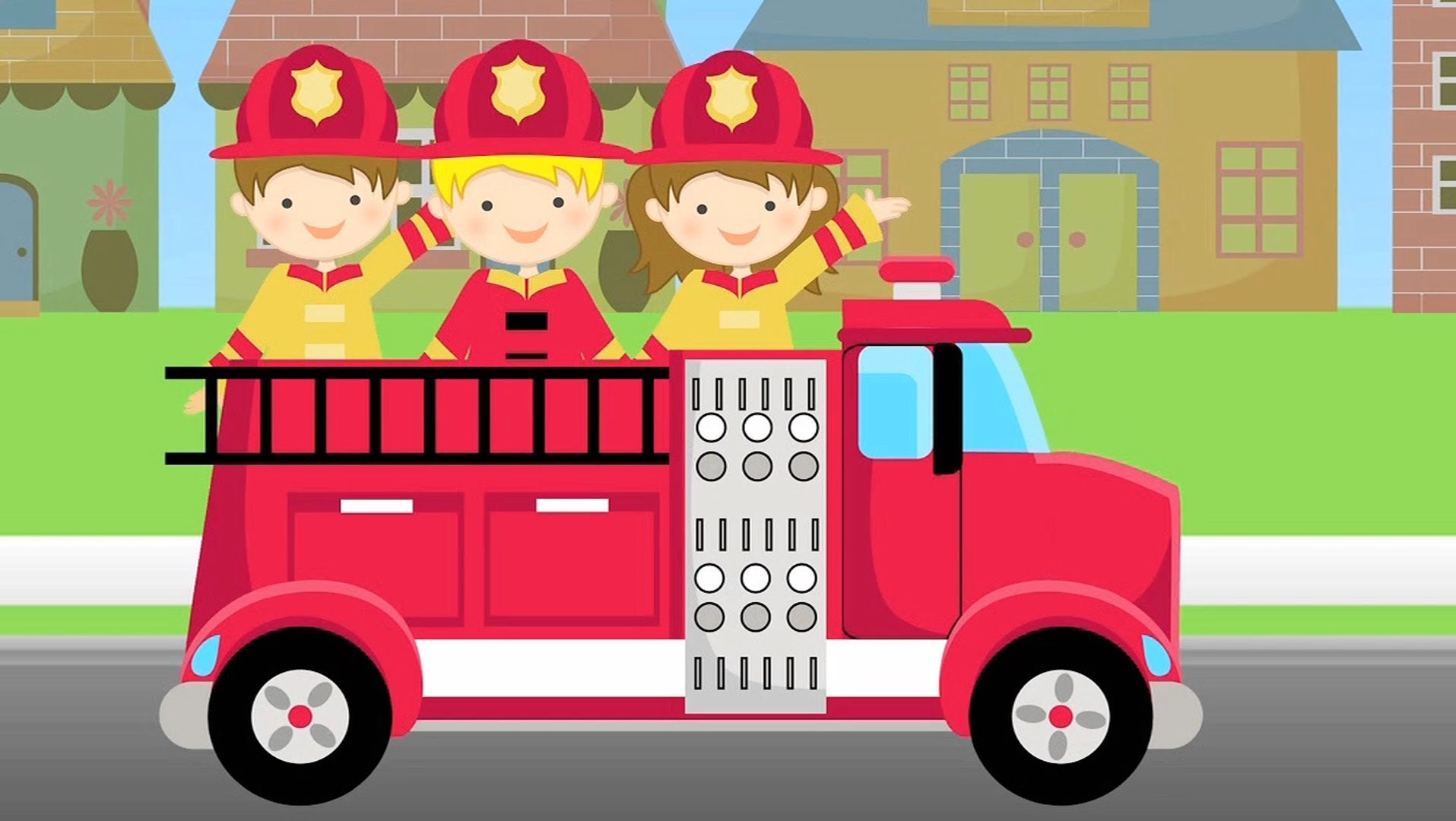 Abc Firetruck Song For Children Fire Truck Lullaby Nursery Cliparts Co