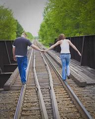 Sheryl and Dustin's engagement