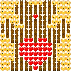 Bear with heart