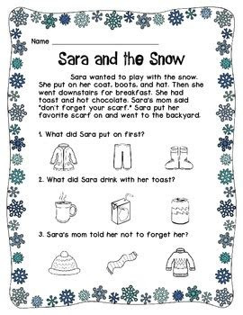 Readworks is an edtech nonprofit organization that is committed to helping to solve america's reading comprehension crisis. winter reading comprehension worksheets by diversity university tpt