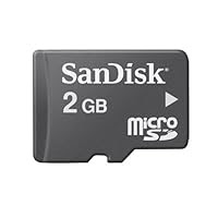 SanDisk Micro Secure Digital 2 GB Memory Card Retail Package