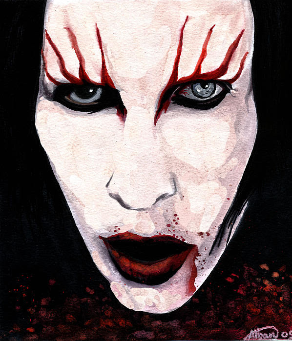 marilyn manson portrait