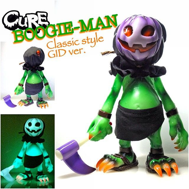 CURE x Lulubell Toy Bodega's "Boogie-Man (Classic Style GID Version)" ultra-limited lottery!
