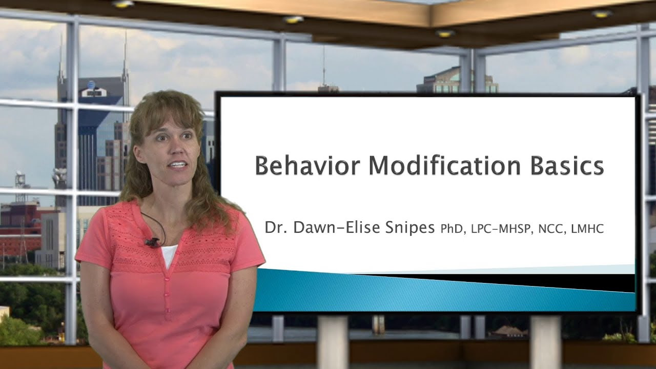 Behavior Modification Live for LPC, LMHC,and Addiction ...