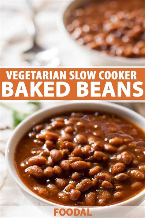 vegetarian slow cooker baked beans recipe vegan