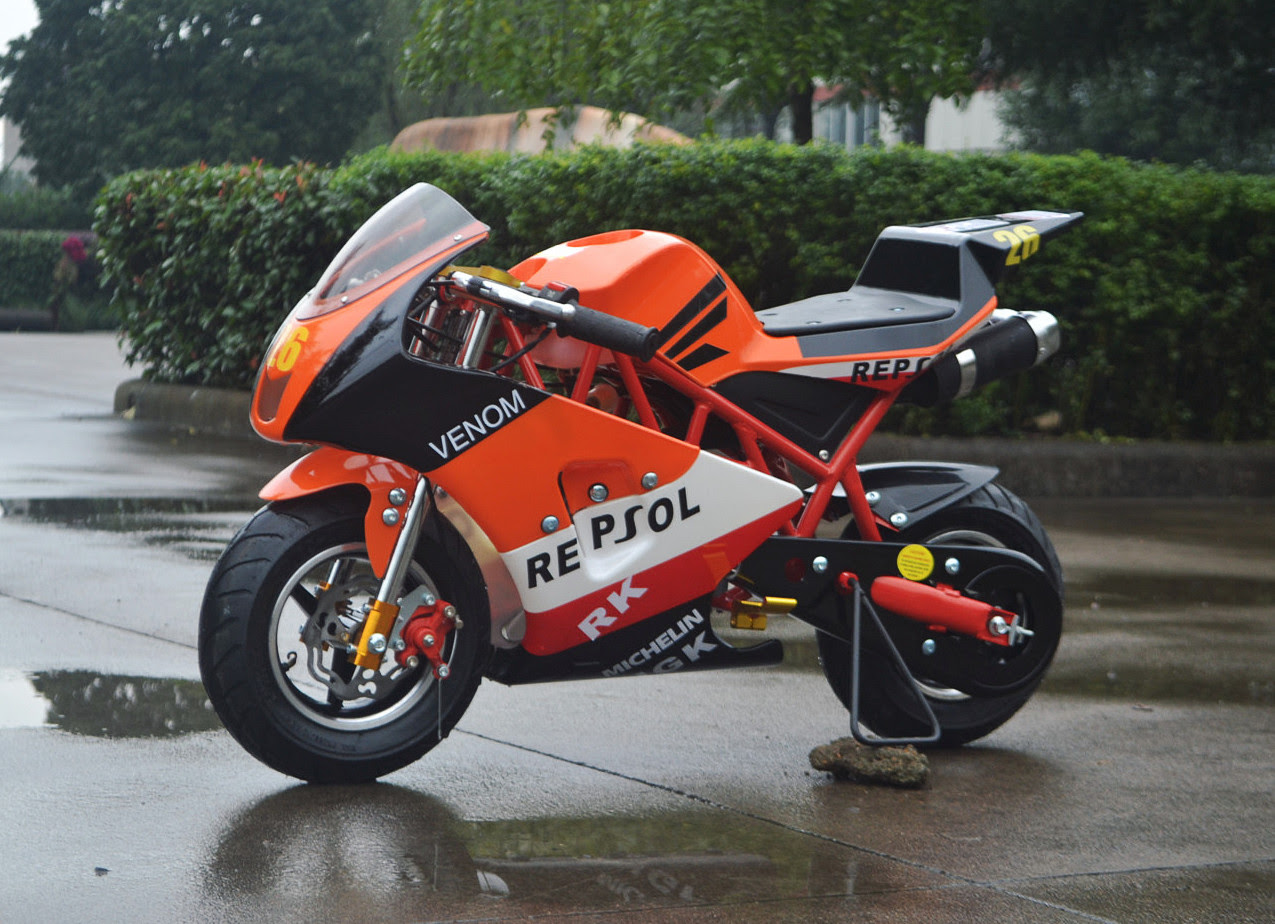 Venom 49cc Pocket Bike Mini  Moto GP  M1 Premium Bike Ship 