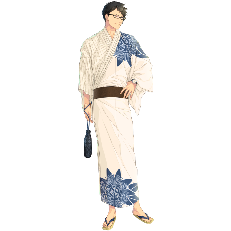 花浴衣 時計草 イラスト詳細 らっかみ