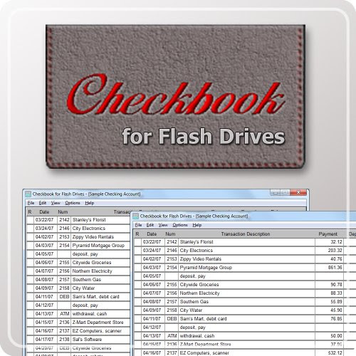 Checkbook for Flash Drives [Download]
