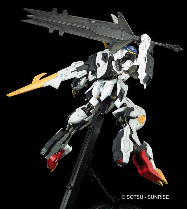 1/100 Full Mechanics Gundam Barbatos Lupus Rex English Color Guide & Paint Conversion Bandai from Gundam Iron Blooded Orphans