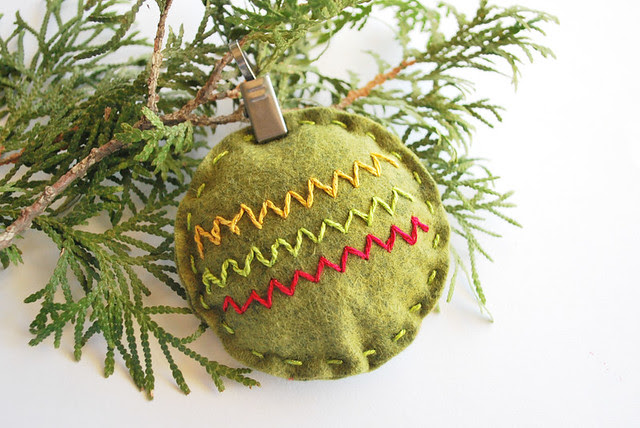 Zig Zag Ornament