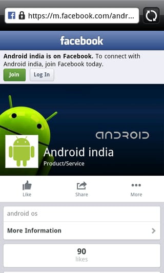 android - Webview not showing content properly of Facebook URL - Stack ...