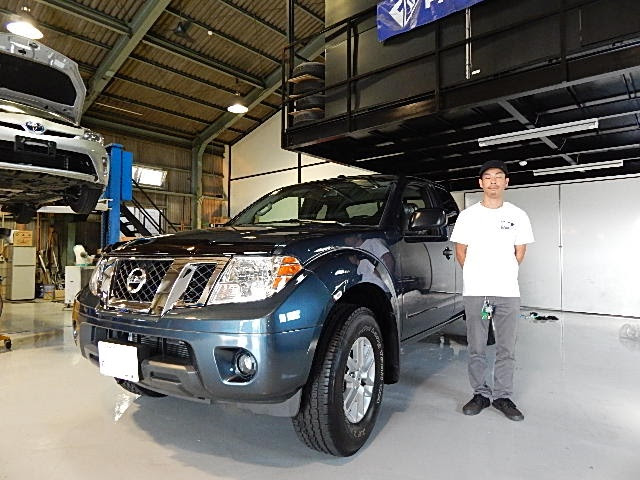 岐阜県恵那市ｔ様 14y Frontier Sv 4wd アメ車 逆輸入車の中古車 カスタム 買取ならフェアライン
