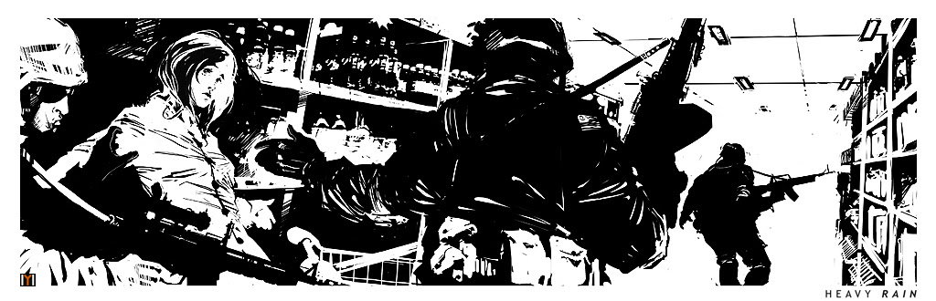 Ps3 暴雨 Heavy Rain Artworks多图公开 No 77 疯人院 游戏业界新闻 主机游戏资料攻略