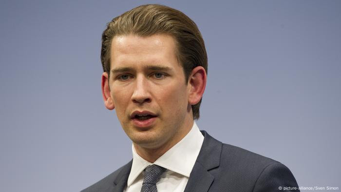 OSZE Ministerrat in Hamburg - Sebastian Kurz, Außenminister Österreich (picture-alliance/Sven Simon)