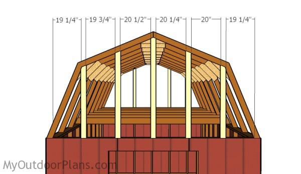 12x16 Gambrel Shed Roof Plans | MyOutdoorPlans | Free ...