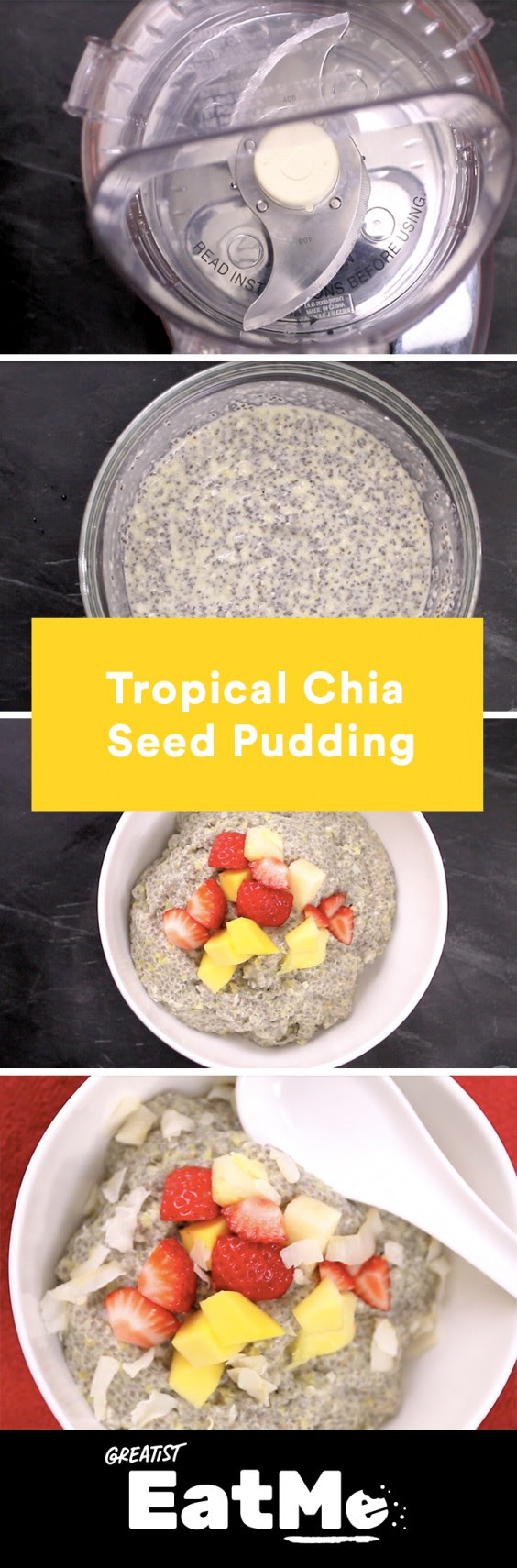 Eat Me Video: Tropical Chia Seed Pudding