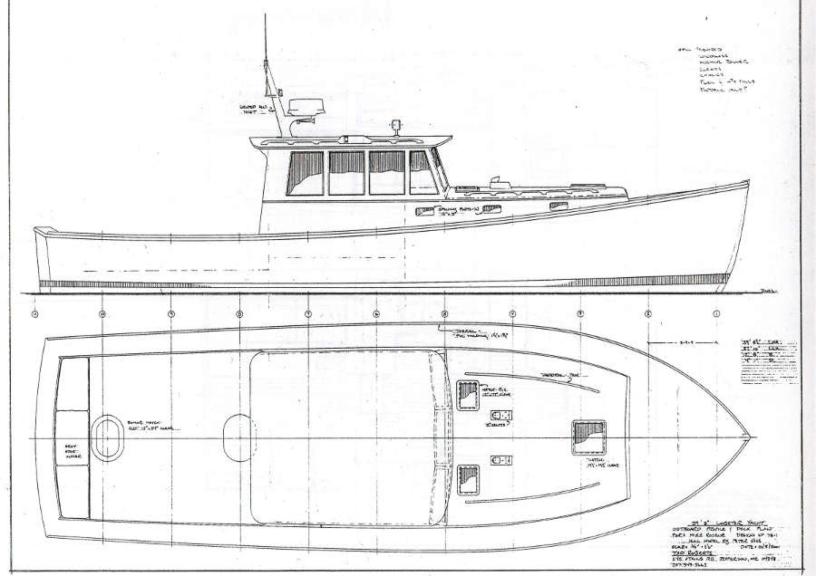 Wooden lobster boat plans Geno
