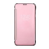 Keys U See Wireless Keyboard And Mouse - Tenworld Samsung Galaxy S7 Case Cover ! ! ! Clear View Mirror Flip Case Cover (Rose Gold)