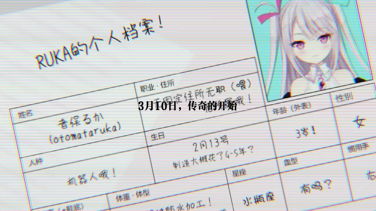 To Be Continued 音俣ruka 她的故事还在继续 哔哩哔哩 つロ干杯 Bilibili