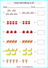 Maths Worksheets For Grade 1 Addition - Addition Worksheets for Grade 1 ...