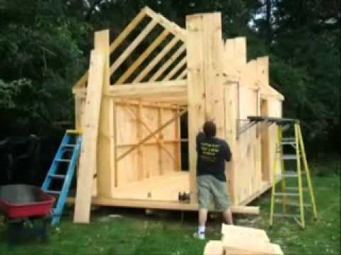 How to Build 8 x 10 Shed - YouTube